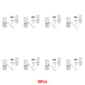 Child Safety Window & Drawer Locks | Baby Proofing 4/8-Pack Baby Safety Locks QXL B11 8Pcs White