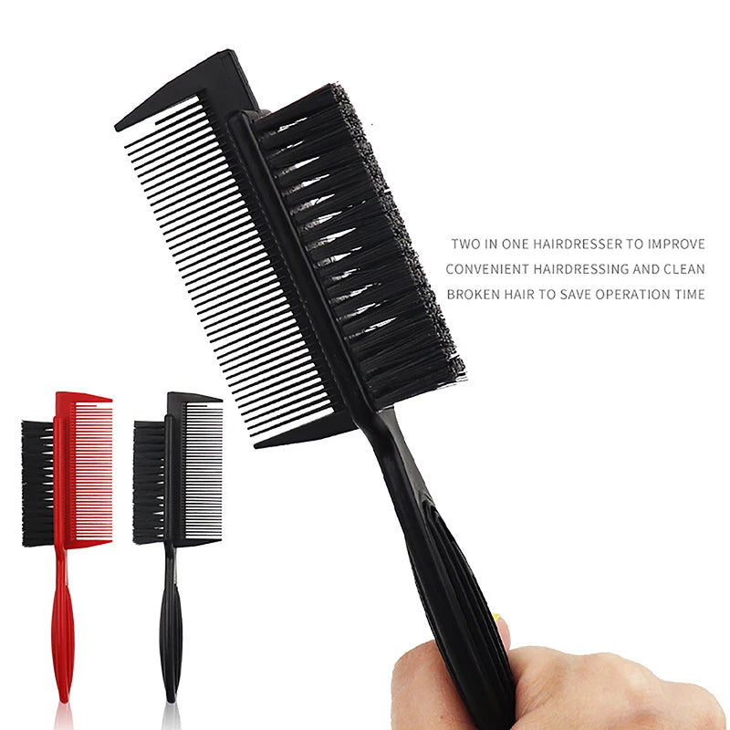 Double-End Beard Comb & Brush | Men's Mustache Grooming Tool Beard Grooming Comb QXL
