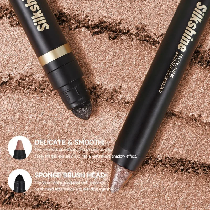 Double-Ended Eyeshadow Stick – 20 Colors, Waterproof Eyeshadow Stick QXL
