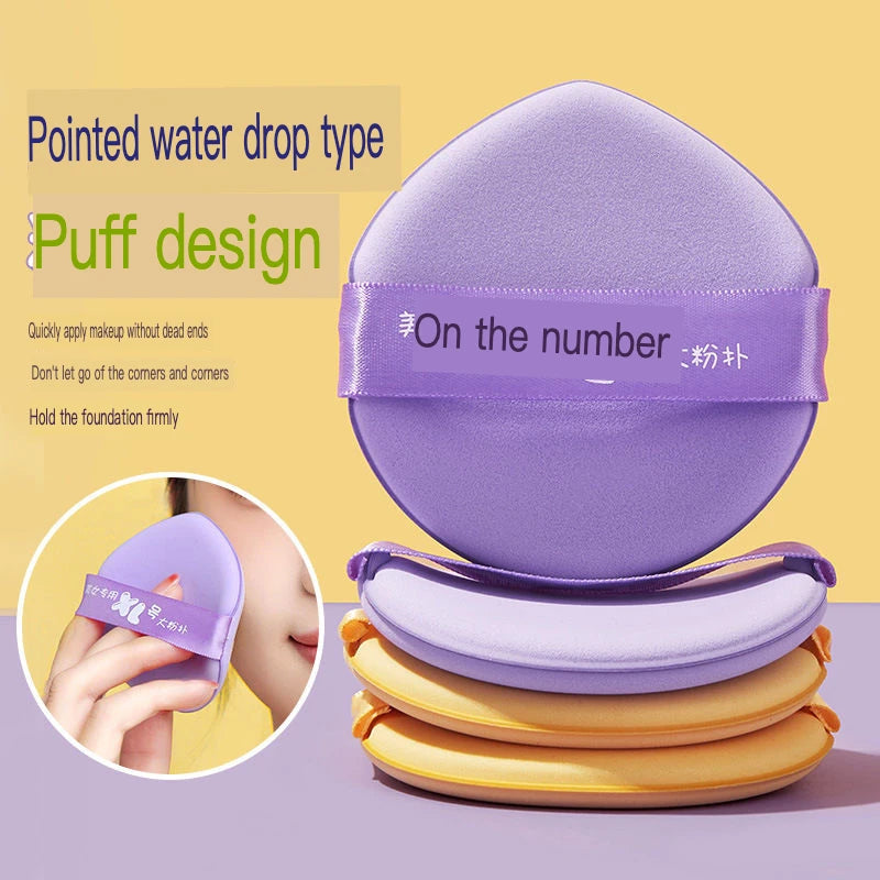 Large Soft Powder Puff Sugar Design | Air Cushion Foundation Cosmetic Powder Puff QXL