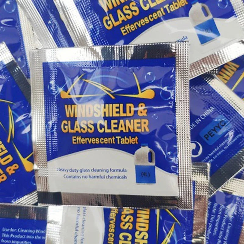 Car Windshield Cleaner Tablets | Concentrated Wiper Fluid Windshield Cleaner Tablets QXL