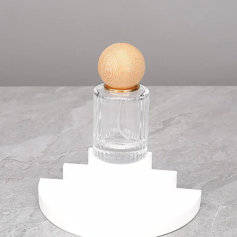 Luxury Glass Mist Spray Bottle 30ml/50ml | Refillable Perfume Perfume Spray Bottle QXL 30ml light green Glass