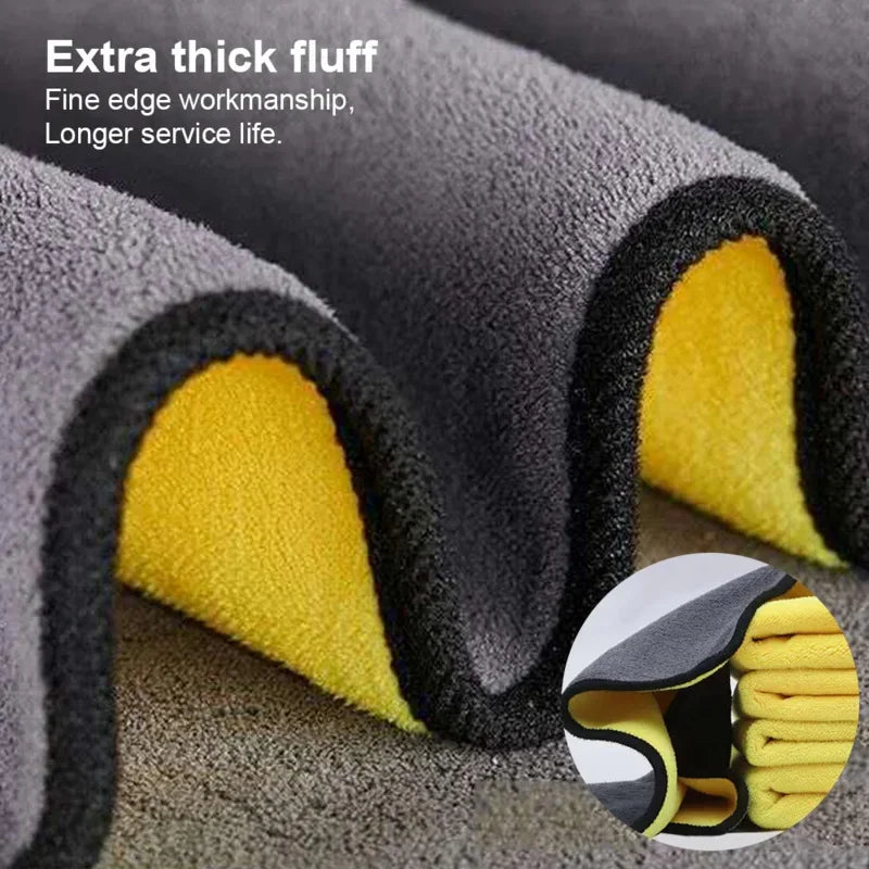 Microfiber Car Wash Towels – Absorbent Cloths 1–10 Pack Microfiber Car Towels QXL