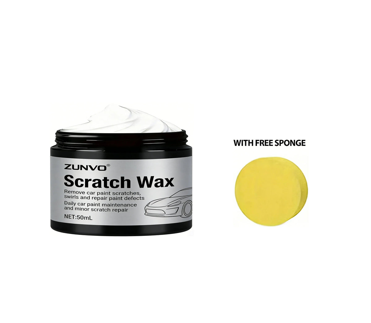 Car Scratch Remover Wax | Fix Swirls & Paint Defects Car Scratch Remover Wax QXL Default Title