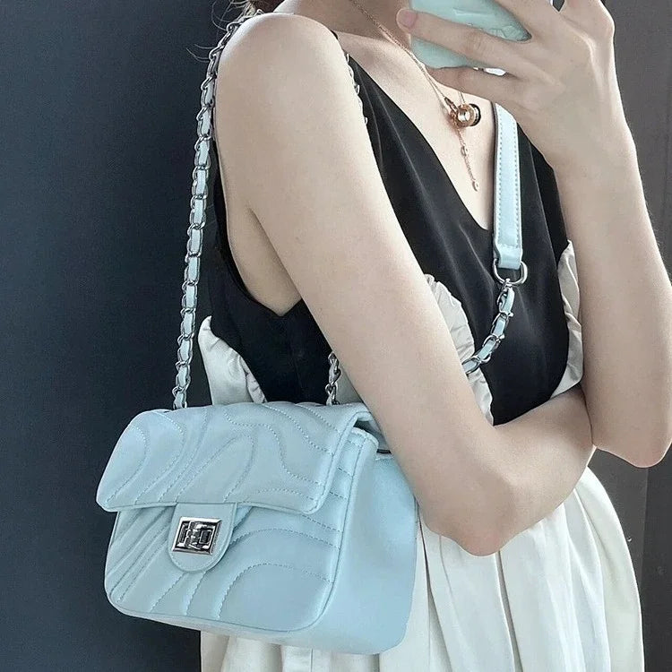 Elegant Luxury Leather Vintage Crossbody Handbag for Women Crossbody Handbag QXL