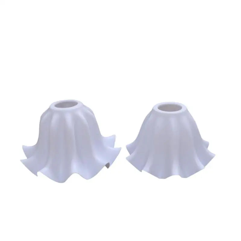 E27 Bell Orchid Plastic Lampshade | DIY Chandelier Shade Replacement Lampshade QXL