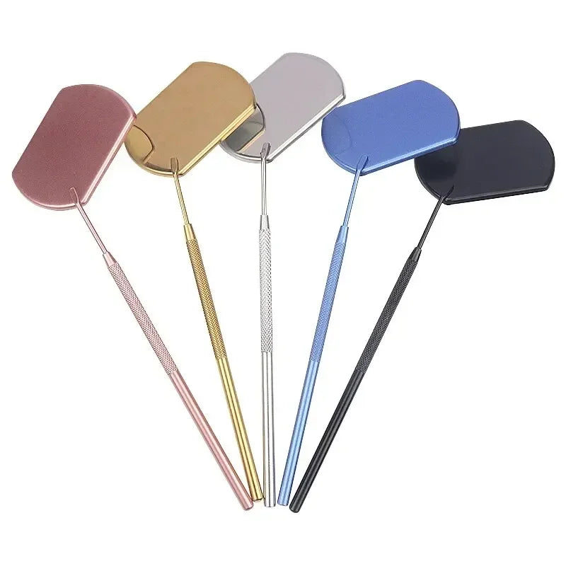 Stainless Steel Lash Extension Checking Mirror | Beauty Tool Lash Extension Mirror QXL