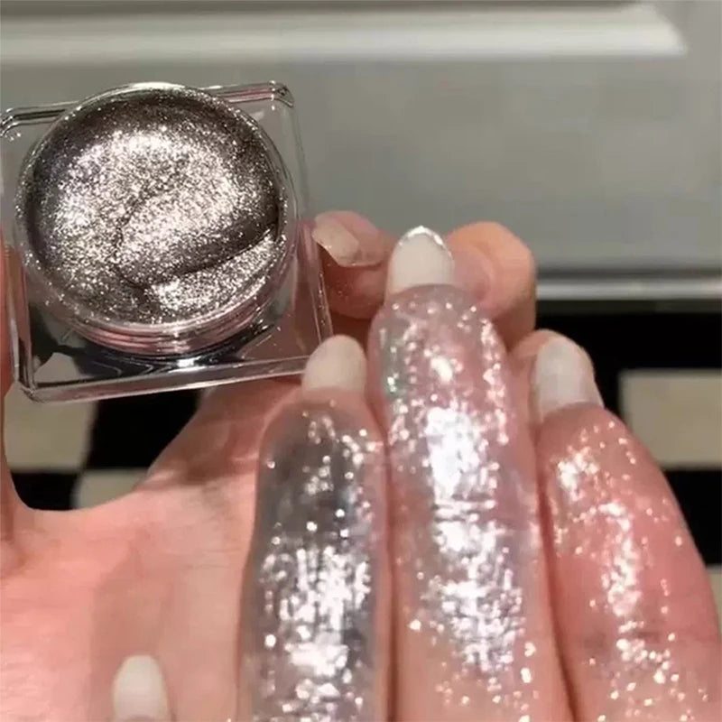 Metallic Liquid Eyeshadow | Shimmer Glitter Highlighter 5g Liquid Eyeshadow QXL