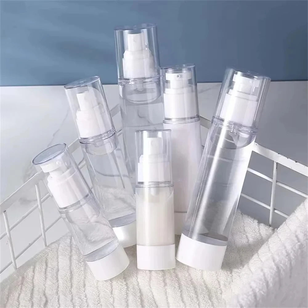 Refillable Travel Bottles – Pump, Spray & Cream Containers Set Refillable Travel Bottles QXL
