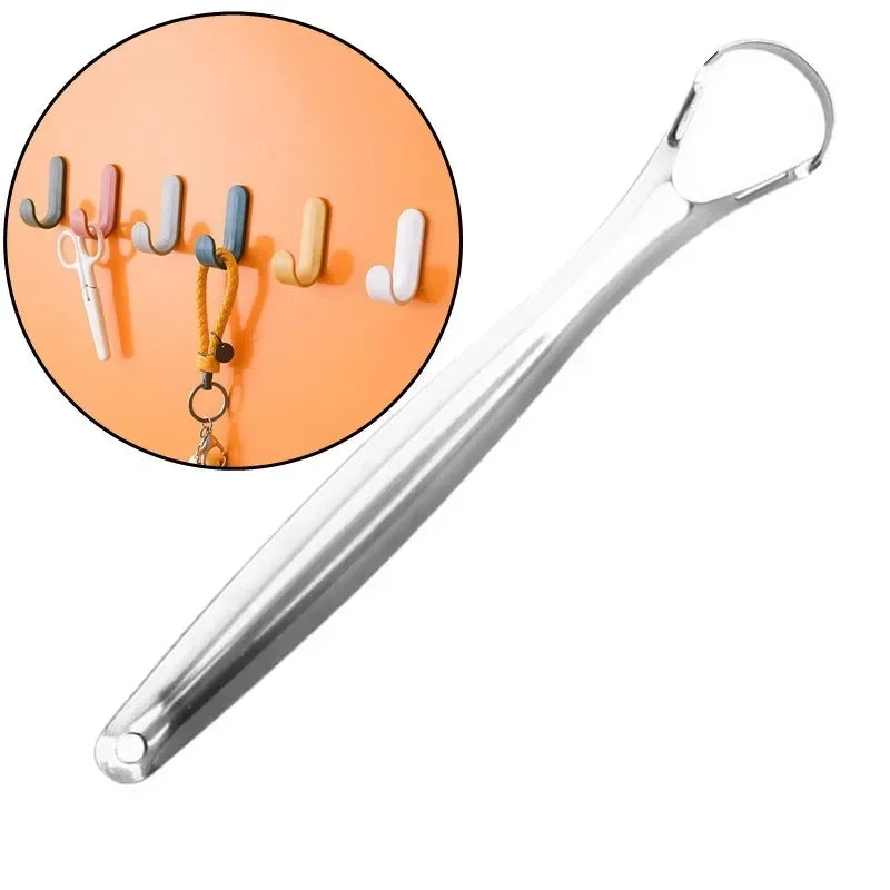 Reusable Stainless Steel Tongue Scraper | Fresh Breath Tool Tongue Scraper QXL