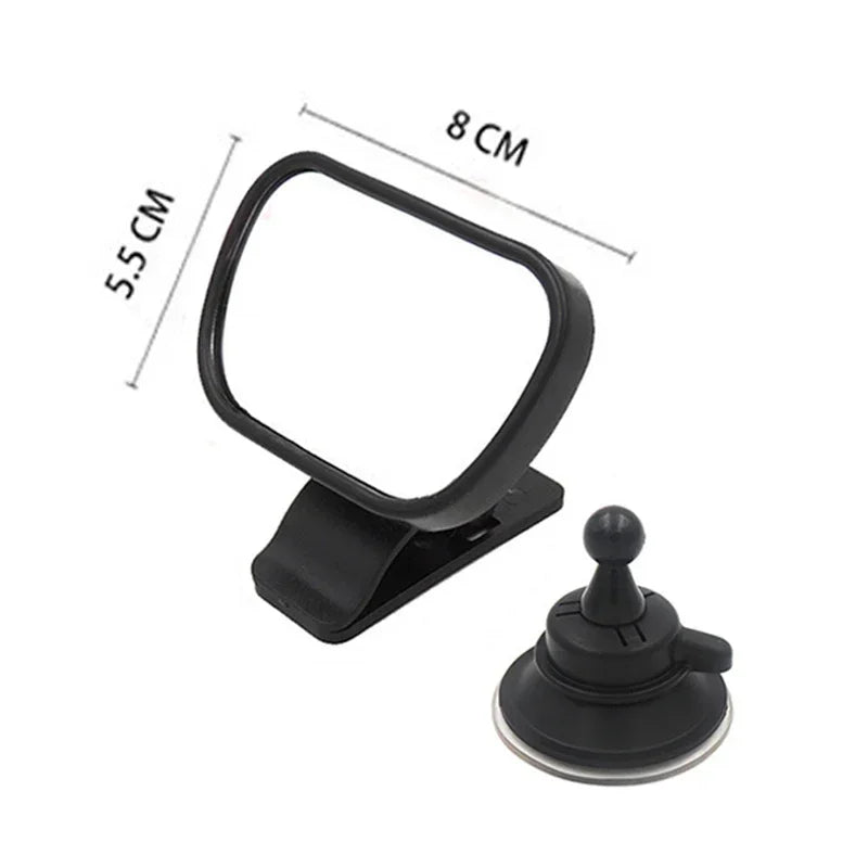 2-in-1 Baby Car Mirror | 360° Rear-Facing Child Safety View Baby Car Mirror QXL