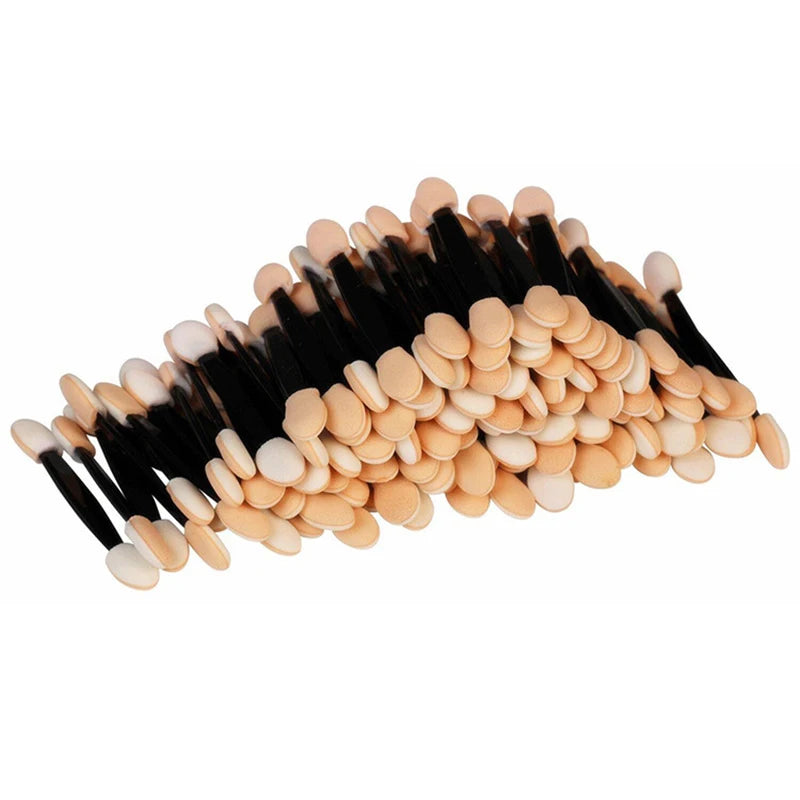 50/100-Pack Dual-Sided Eyeshadow Sponge Brushes | Applicators Eyeshadow Sponge Brush QXL