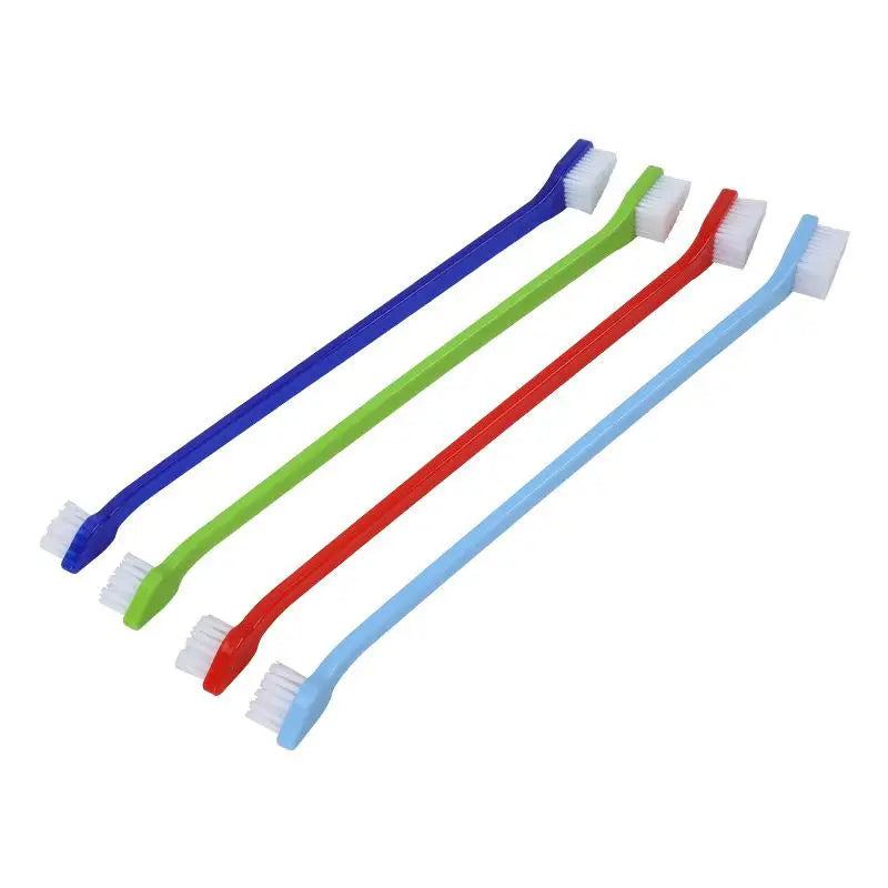 Dog & Cat Toothbrush | Deep Clean Pet Dental Care Tool Pet Toothbrush QXL