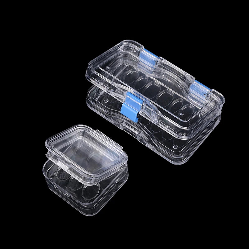 6 & 16 Grid Dental Veneer Denture Storage Box with Film Dental Storage Box QXL