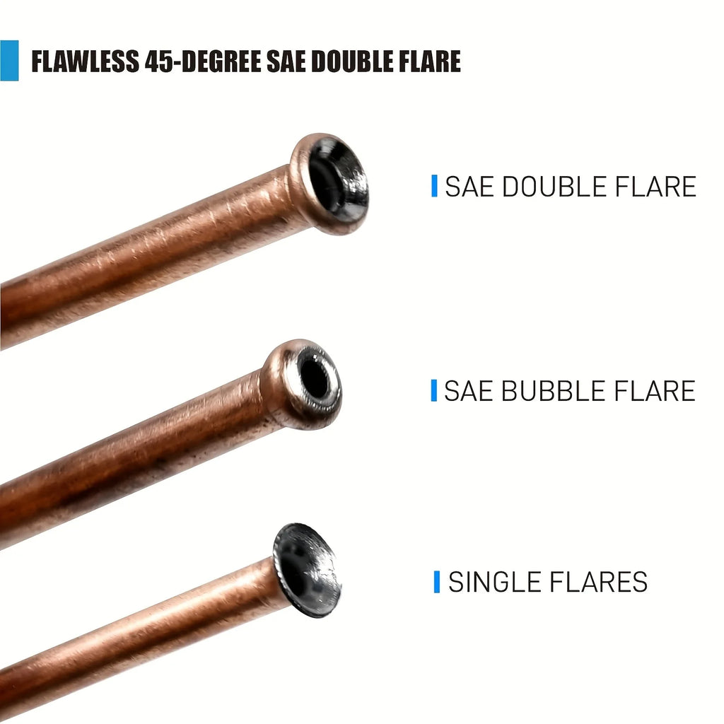 3/16" Brake Line Flaring Tool Set | 45° Double Flare SAE Brake Line Flaring Tool QXL