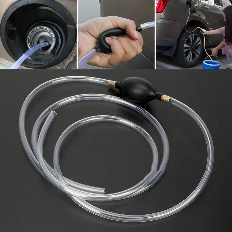 Manual Siphon Pump – Fuel, Water & Oil Transfer Hose Kit Manual Siphon Pump QXL