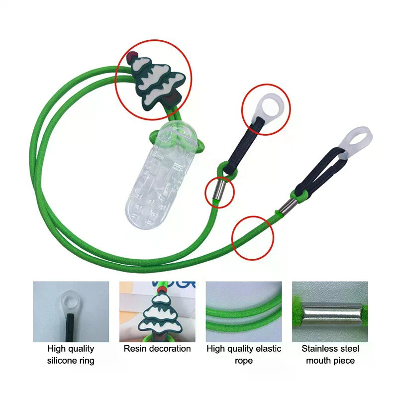 BTE Hearing Aid Lanyard Clip Holder for Kids & Adults Hearing Aid Lanyard QXL