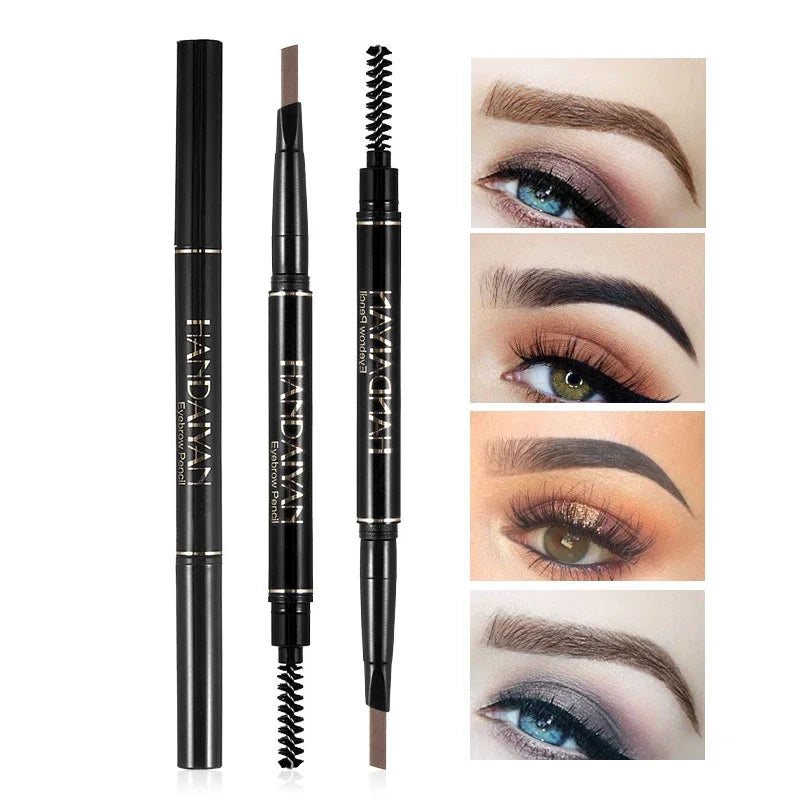 Double-Ended Waterproof Eyebrow Pencil | 5 Shades & Spoolie Eyebrow Pencil QXL