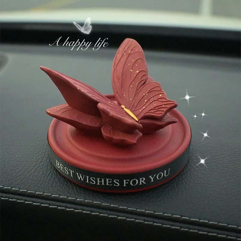 Butterfly Car Diffuser Stone | Essential Oil Air Freshener Gift Car Diffuser Stone QXL