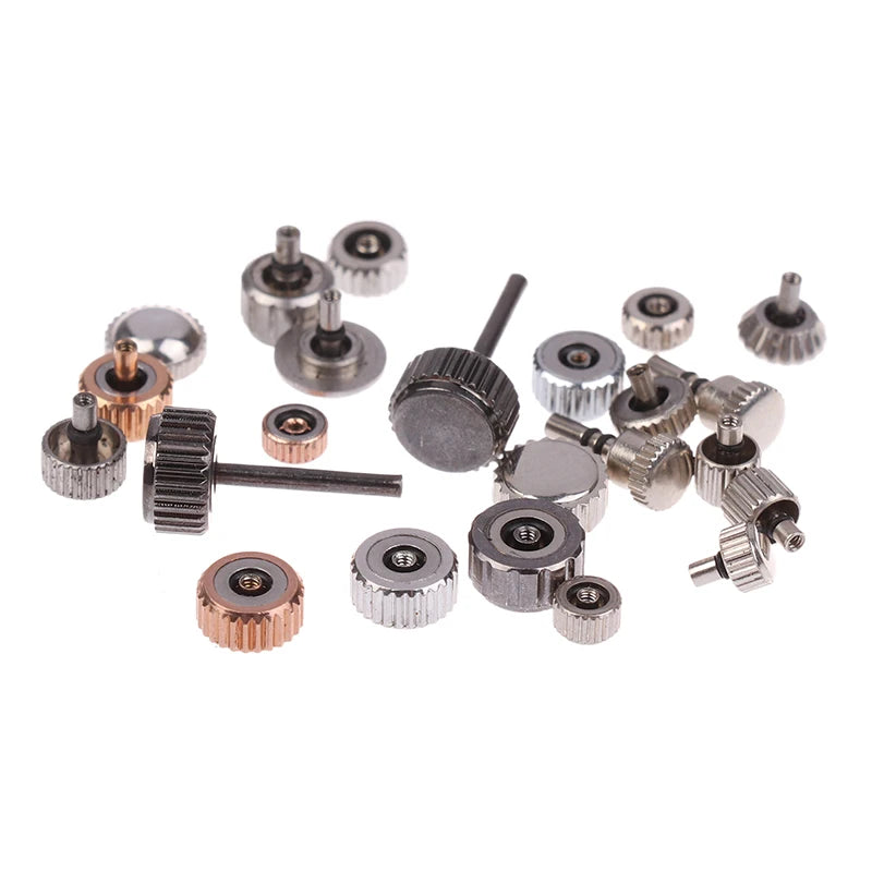 50/100Pcs Watch Crown Disassembly Heads | DIY Watch Repair Parts Watch Repair Parts QXL