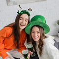Green Shamrock St. Patrick's Day Elastic Headband | Hair Hoop Festive Hair Headband QXL Default Title