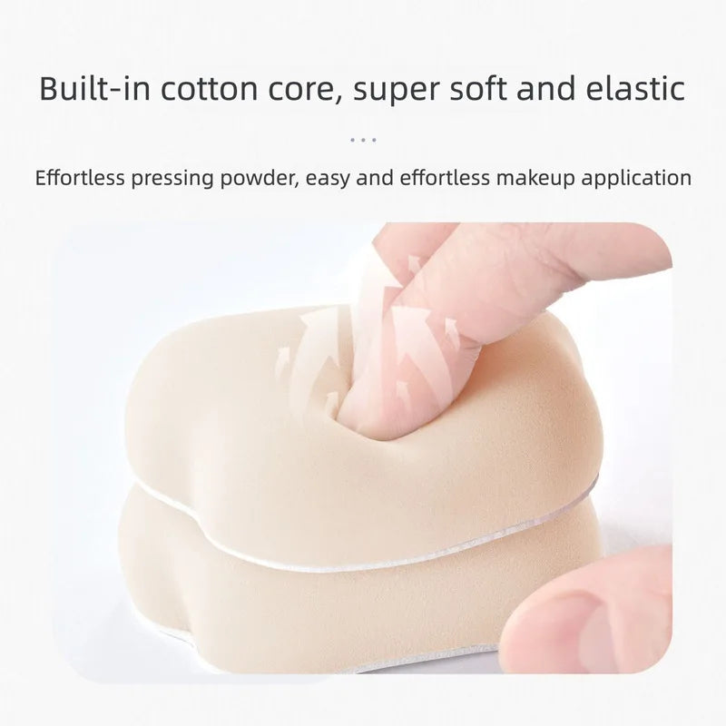 Cotton Candy Powder Puff – Dual-Use Foundation Sponge Makeup Sponge Puff QXL