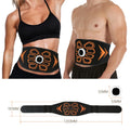 Smart EMS Abs Toning Belt | 10 Modes, USB-C Rechargeable EMS Abs Toning Belt QXL orange