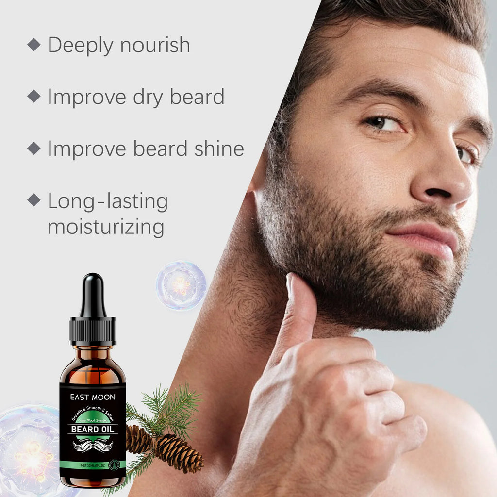 Cedar Beard Oil – Cleansing & Moisturizing Essential Oil Beard Essential Oil QXL