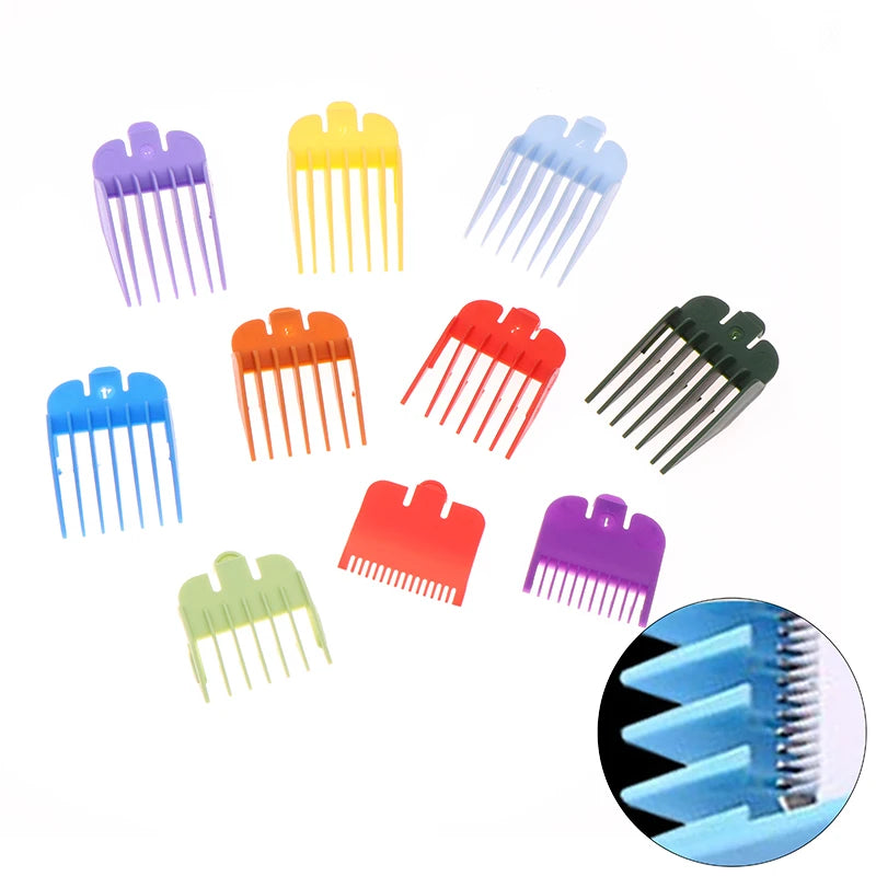 Hair Clipper Guard Combs 3–25mm | Universal 2/3/8/10-Pack Clipper Guard Combs QXL