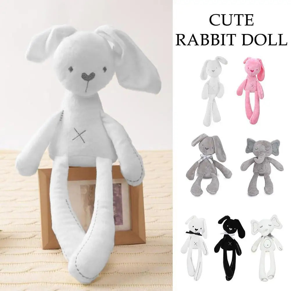 Long-Legged Rabbit Plush Toy | Soft Baby Crib & Stroller Doll Stuffed Plush Toy QXL