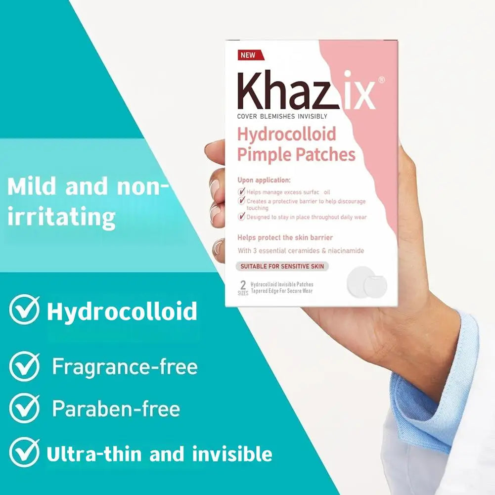 Invisible Acne Spot Patches 24/200/800 Pcs | Hydrocolloid Acne Spot Patch QXL