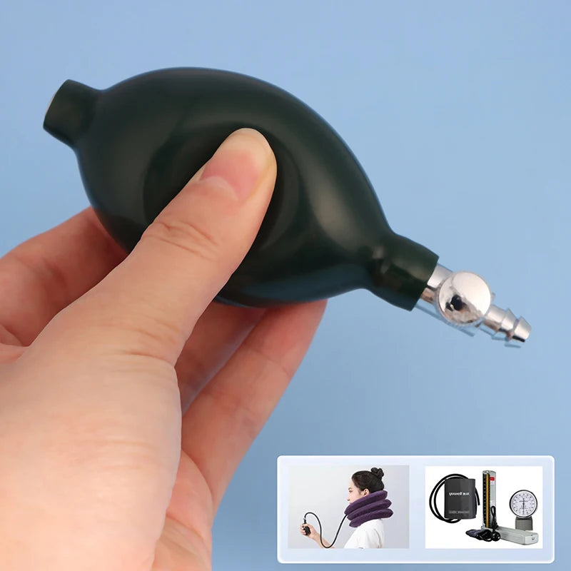 Dark Green Inflator Bulb Pump & Metal Valve | BP Monitor Part BP Monitor Accessory QXL
