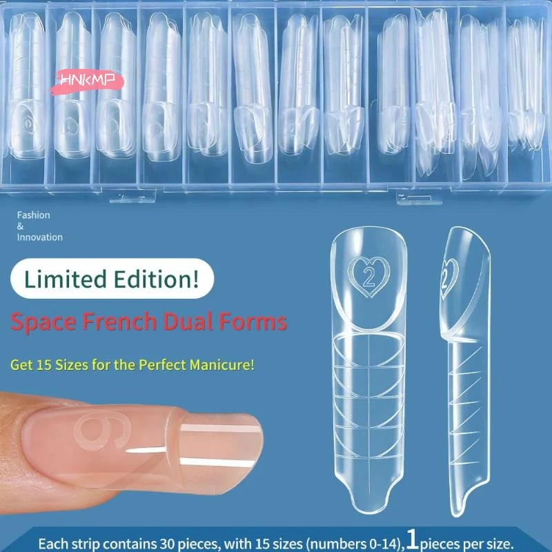 3D Relief Silicone Nail Dual Forms 60/75/150Pc | DIY Nail Art Nail Art Forms QXL