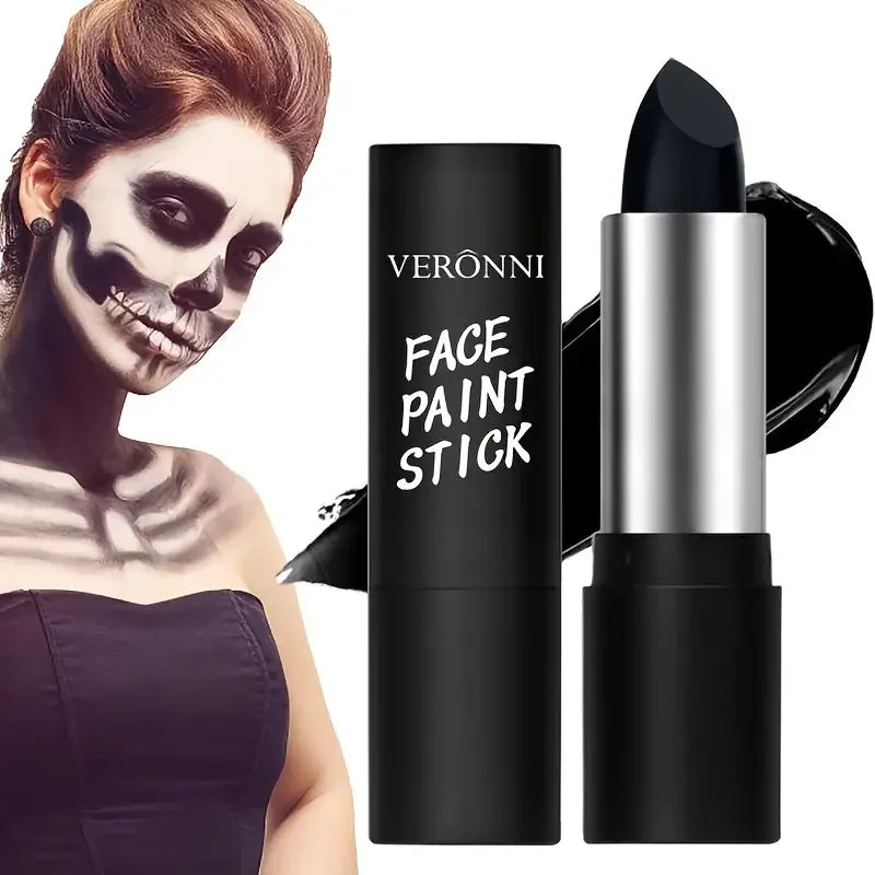 VERONNI Black Face & Body Paint Stick | Waterproof Eye Black Face & Body Paint QXL