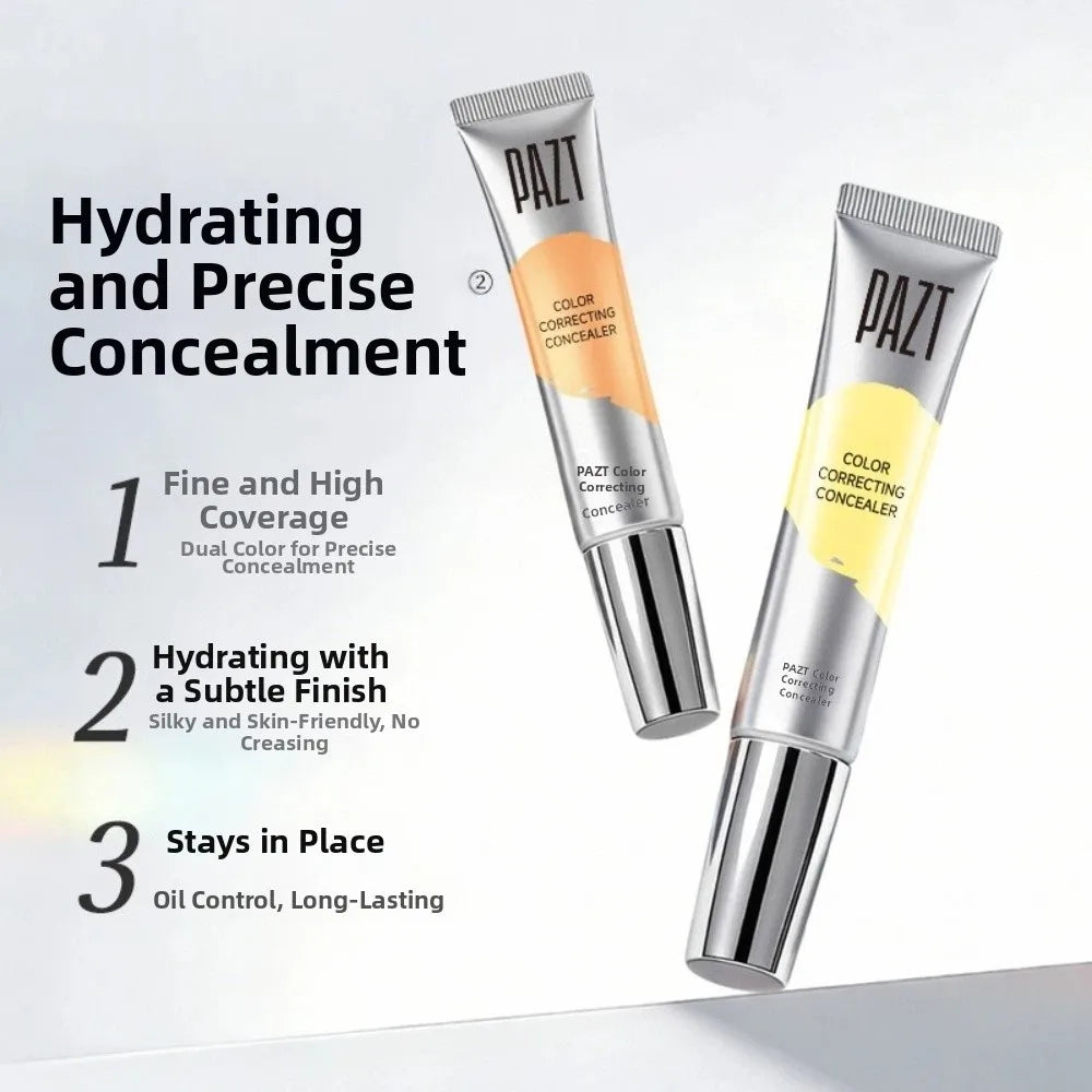 Full Coverage Liquid Concealer – Oil Control & Moisturizing 2-Pack Liquid Concealer QXL