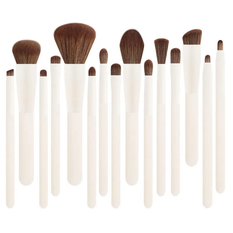 Zoreya 15-Piece Mini Makeup Brush Set | Detachable Handle Makeup Brush Set QXL