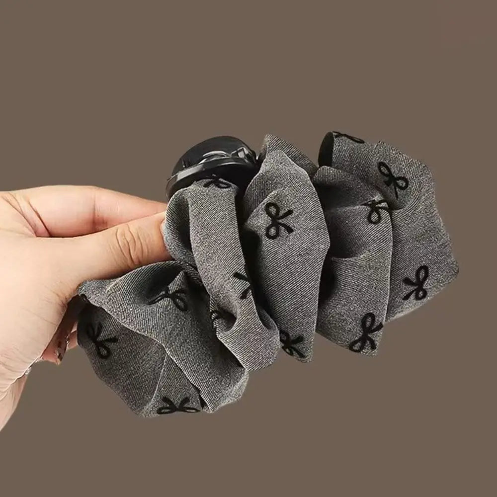 Elegant Bow Hair Claw Clip | Large Satin Bowknot Barrette Bow Hair Claw Clip QXL