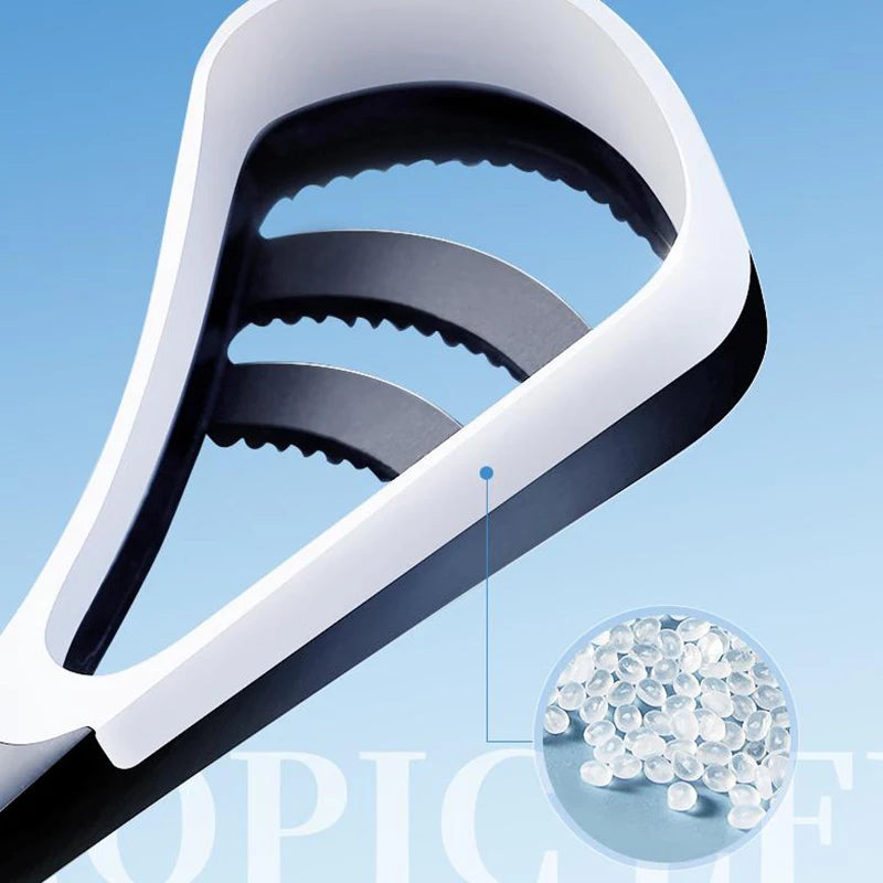 Dual-Sided Silicone Tongue Scraper & Brush | Fresh Breath Tongue Scraper QXL