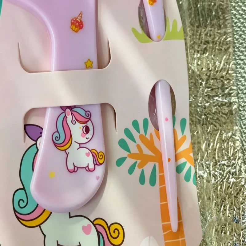 Animal Kids Comb Set – Fine Tooth & Pintail Tail 2-Pack Kids Hair Comb Set QXL