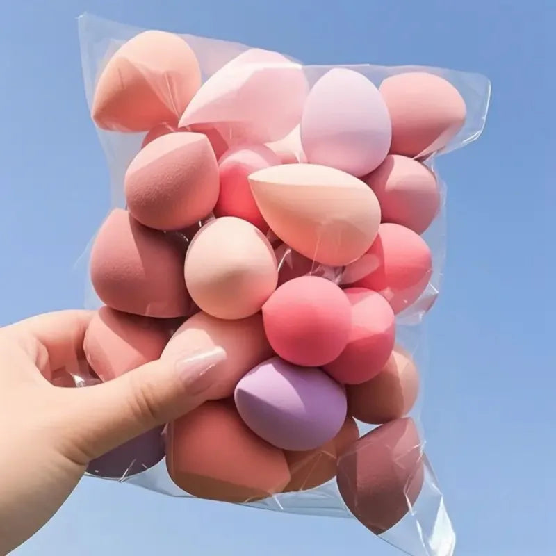 Multi-Shape Makeup Sponge Set | Dry & Wet Blending Tools Makeup Sponge Set QXL