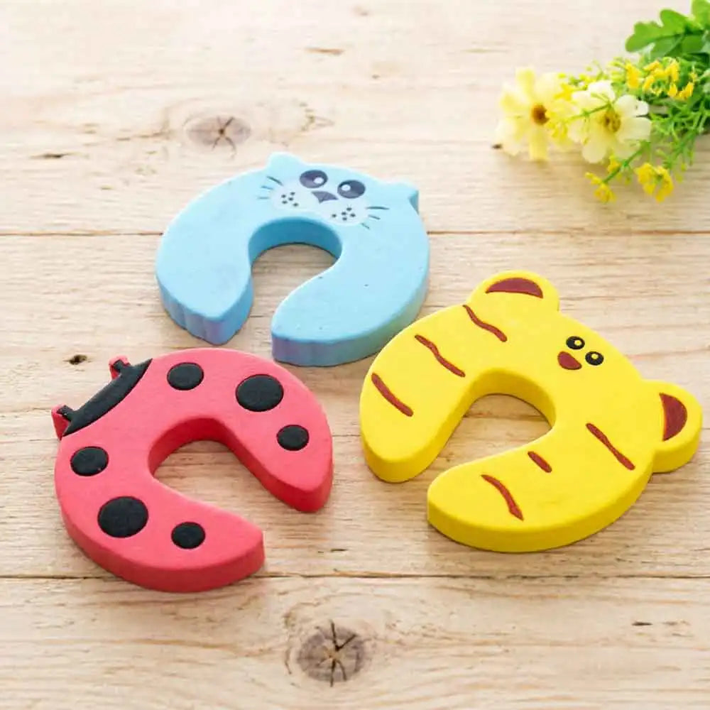 7-Pack Baby Door Finger Guards | Cute Animal EVA Stoppers Baby Safety Guard QXL
