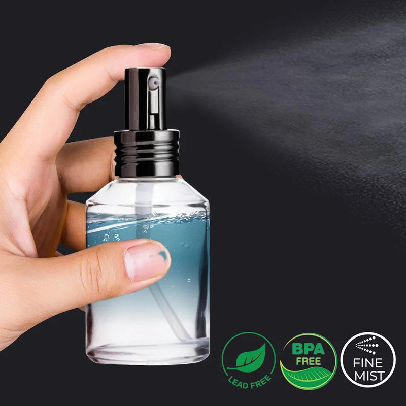 100ml Glass Fine Mist Spray Bottle | Refillable Perfume Atomizer Perfume Atomizer QXL