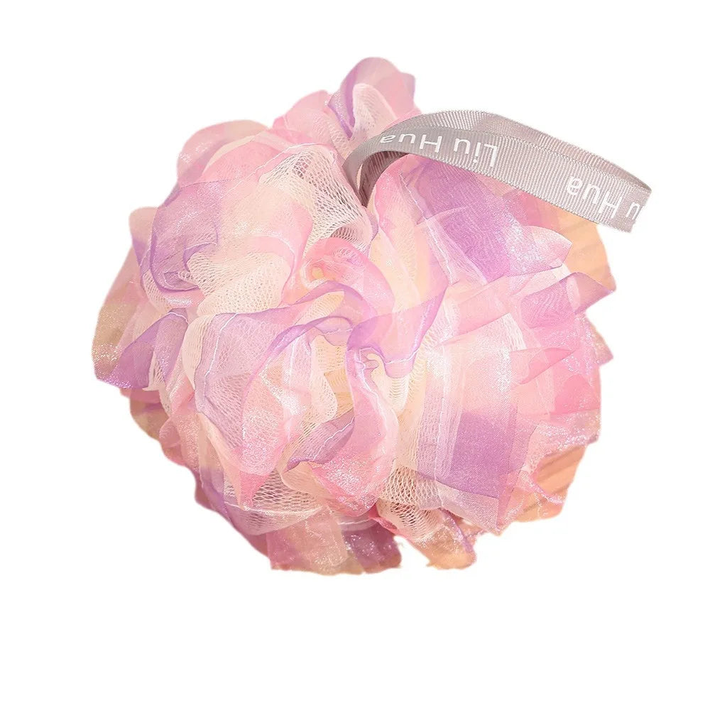 Colorful Foaming Bath Sponge | Body Exfoliating Shower Ball Bath Exfoliating Sponge QXL