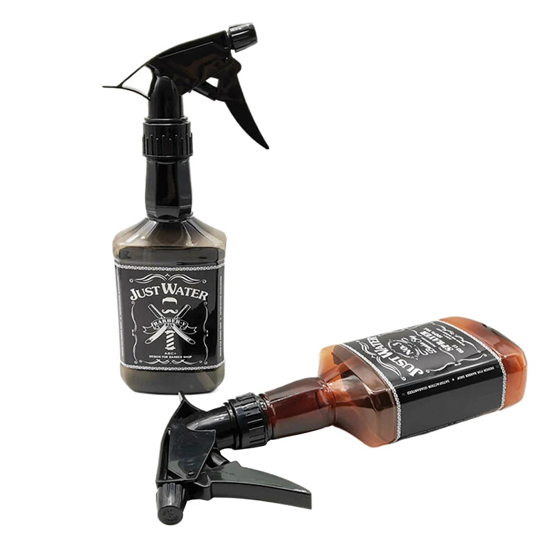Retro Barber Hairdressing Spray Bottle 150/350ml Refillable Hairdressing Spray Bottle QXL