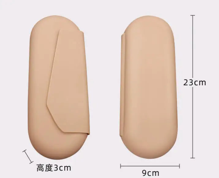 Silicone Travel Makeup Brush Holder & Organizer Bag Makeup Brush Holder QXL
