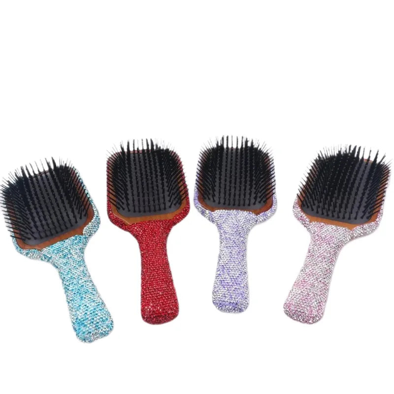 Diamond Air Cushion Scalp Massage Comb | Anti-Static Wide Board Scalp Massage Comb QXL