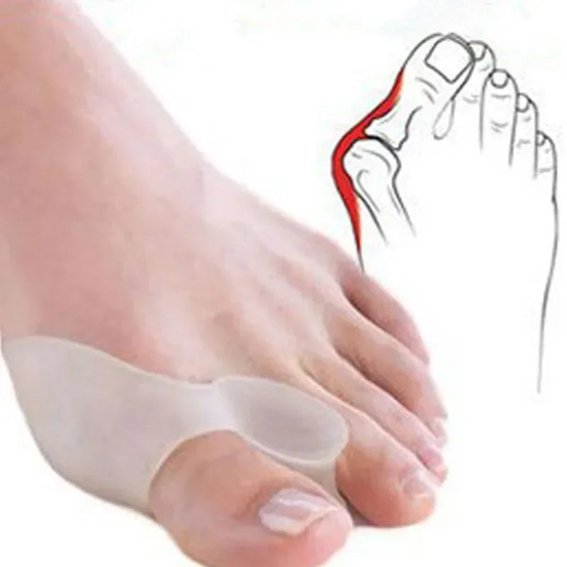 Silicone Gel Toe Separators & Spacers – 2-Pack Toe Protectors Toe Separator QXL
