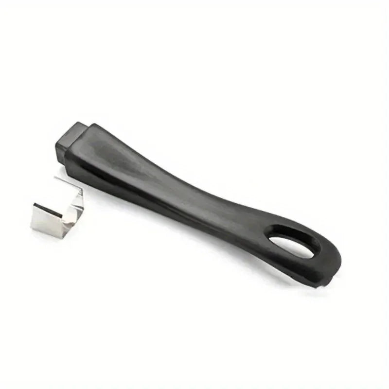 Stainless Steel Pot Handle Replacement with Plastic Grip | Universal Cookware Handle Replacement QXL