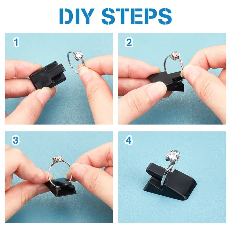 Single Finger Ring Display Stand Holder | Jewelry Store & Home Ring Display Stand QXL