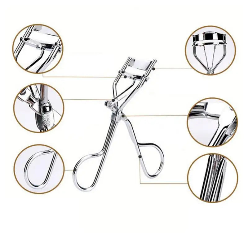 Stainless Steel Eyelash Curler | Long-Lasting Lift & Curl Eyelash Curler QXL